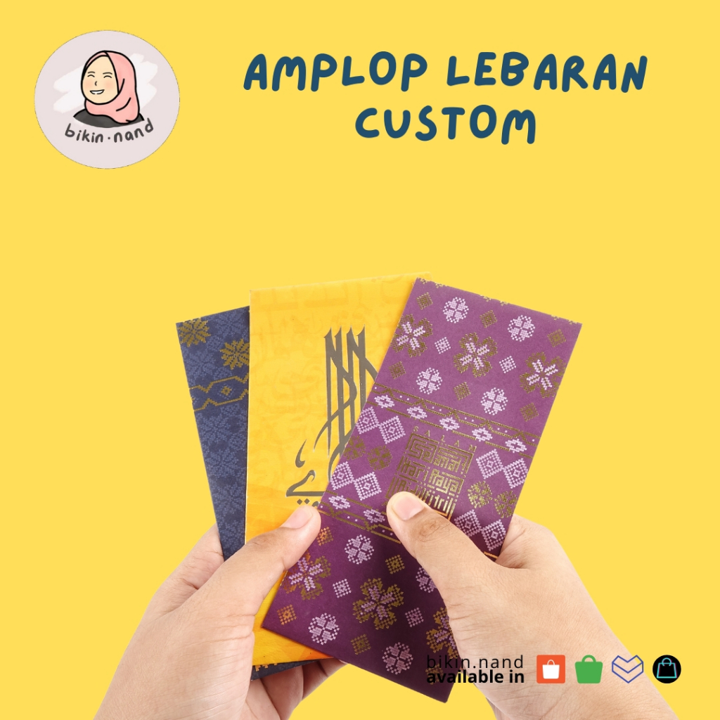 

AMPLOP LEBARAN 2025 - Custom Foto dan Nama Keluarga