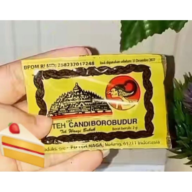 

2.Teh Cap Wayang kering harga Per satu Pcs/ Teh Kering Hitam Cap Teh Borobudur