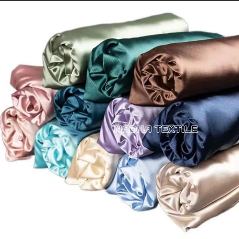 Promo bahan Kain Armany Silk/Kain Armany Silk/Dress Armany Silk/Kain Mukena Mewah