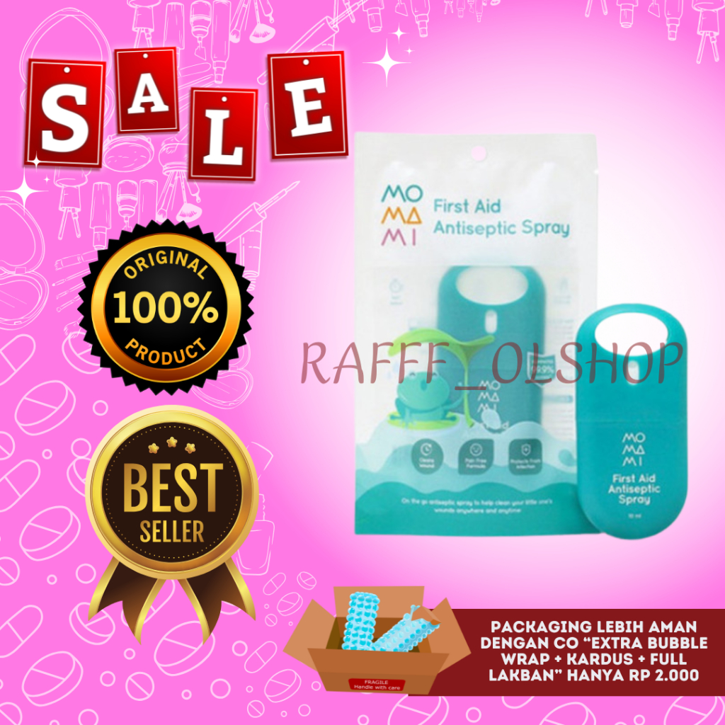 Momami First Aid Antiseptic Spray 10ml - Medicated