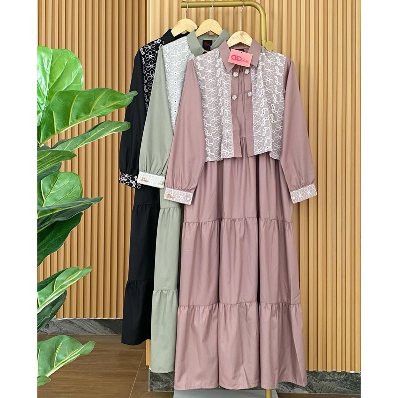 Qailula Dress gladys/dress katbol/dress terbaru