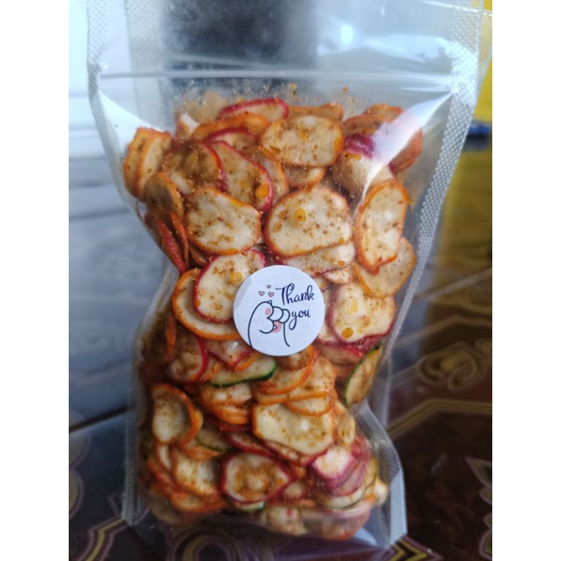 

Camilan renyah khas Crispy Crunch! Hadir dengan varian Sebring, Makaroni, Pangsit, Basreng, dan Usus yang digoreng kriuk sempurna dan dibalut bumbu pedas gurih. Cocok buat nemenin nonton, kerja, atau nongkrong bareng teman. Sekali coba, dijamin nagih!