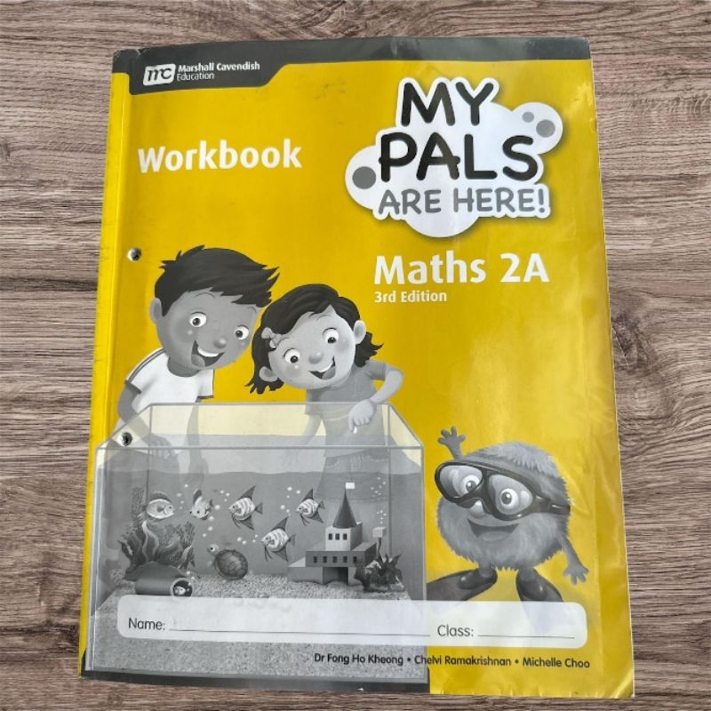 MY PALS BOOK / MATH BOOK / BUKU MATEMATIKA /WORKBOOK MY PALS 2A