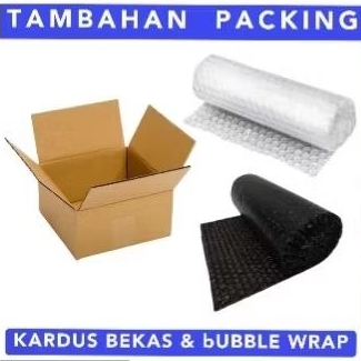 

TAMBAHAN PACKING KARDUS+BUBBLE WRAP