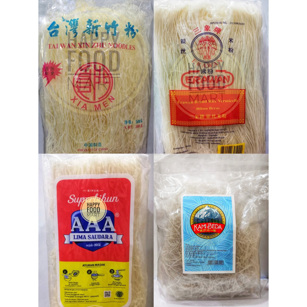 

[DISKON] SUPER BIHUN AAA LIMA SAUDARA/BIHUN ERAWAN GAJAH/BIHUN TAI WAN XIA MEN/BIHUN BERAS KERING INSTAN/KAMI BEDA MIE HUN MENTAH/SUPERBIHUN/MIHUN MURAH/RICE VERMICELLI TAIWAN XIAMEN