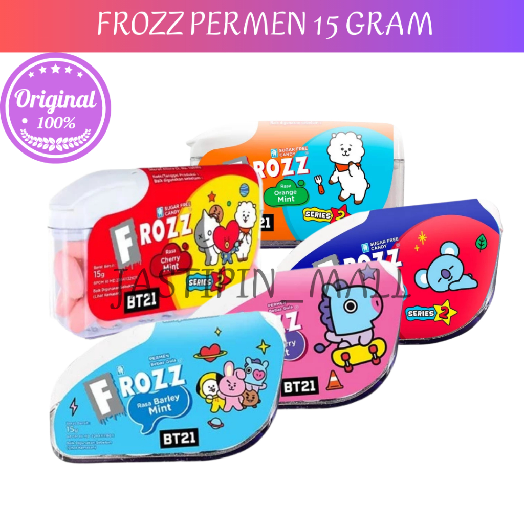 

FROZZ PERMEN BT21 15 GRAM