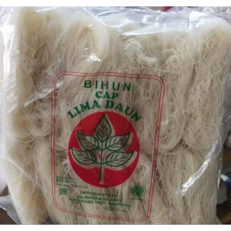 

bihun cap lima daun 975 gram bihun halus
