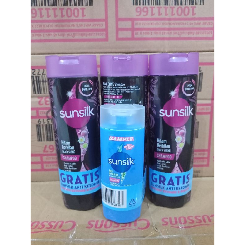 Sunsilk shampo 160 ml Gratis Sunsilk 70 ml