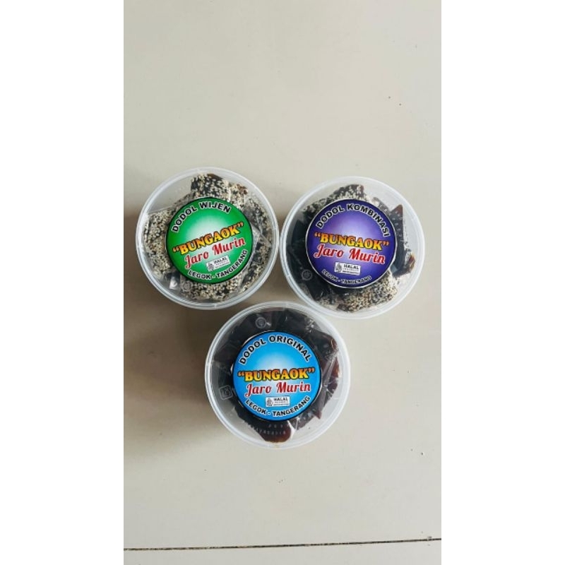 

DODOL BUNGAOK JARO MURIN LEGOK TANGERANG 500gr