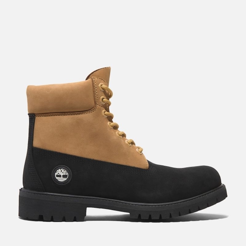 Sepatu TIMBERLAND Premium 6-Inch Men's Lace-Up Waterproof Boots ORIGINAL