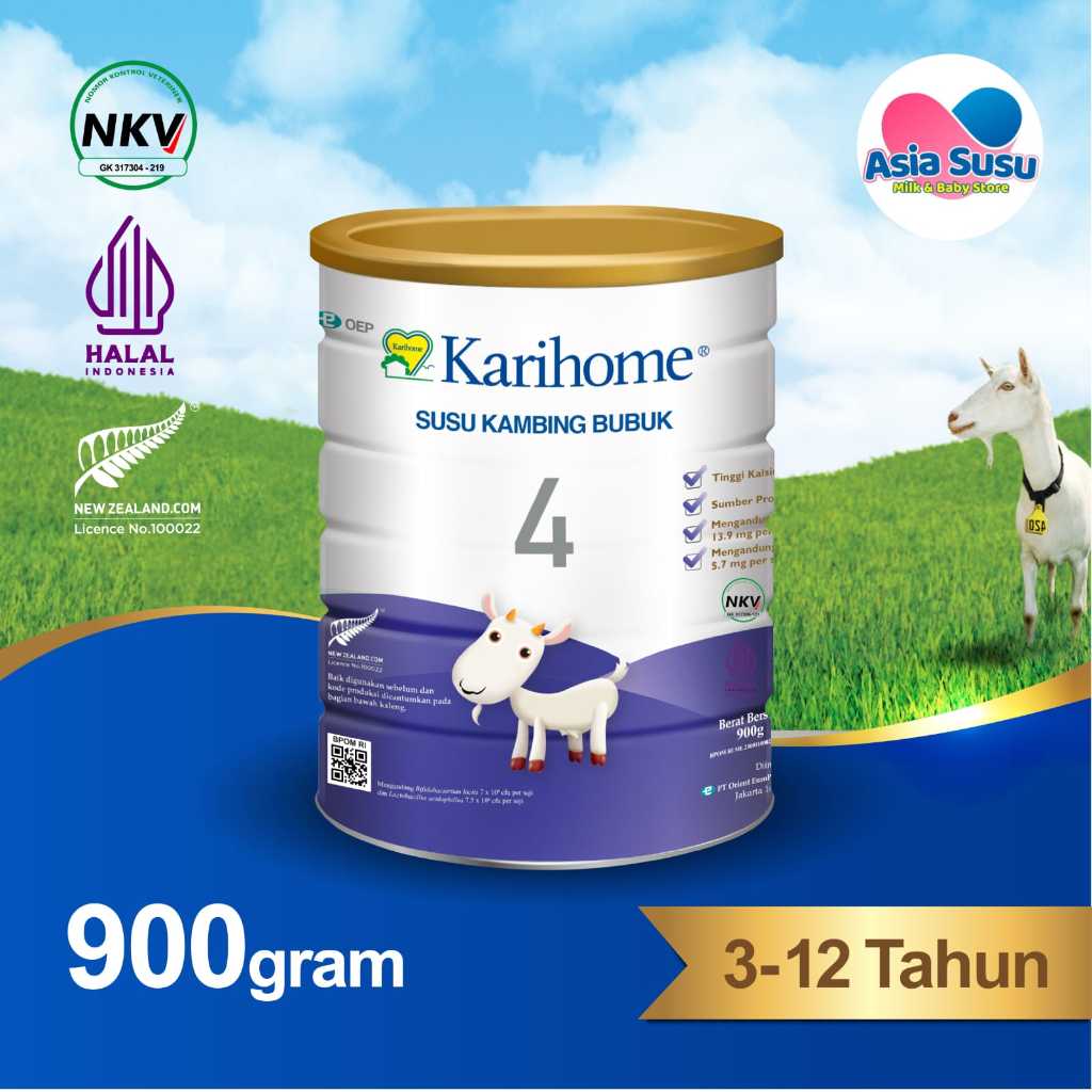 

Karihome 4 Susu Kambing Bubuk Untuk Anak Usia 3 – 12 Tahun