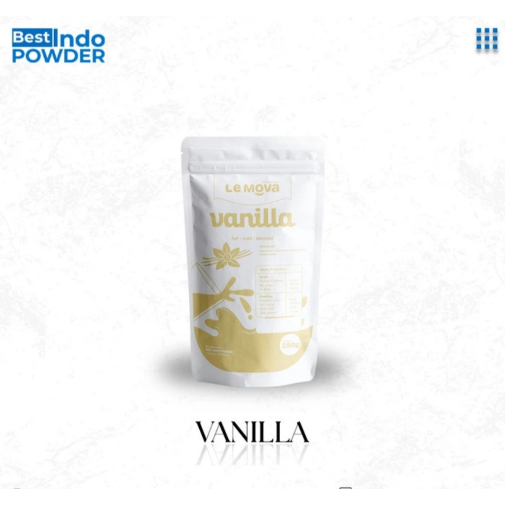 

BUBUK VANILLA LEMOVA / POWDER VANILLA / BUBUK MINUMAN 1KG