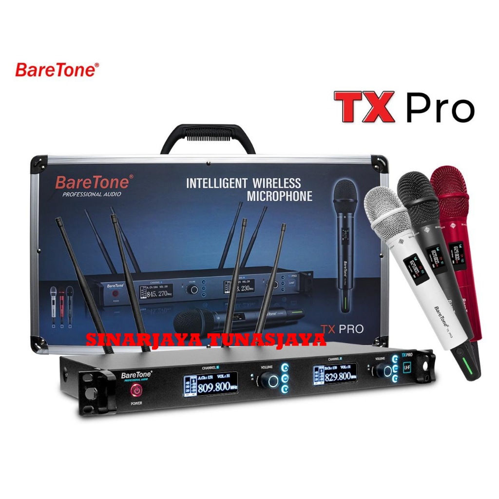 MIC WIRELESS BARETONE TX PRO ORIGINAL MIC TX-PRO/ TXPRO
