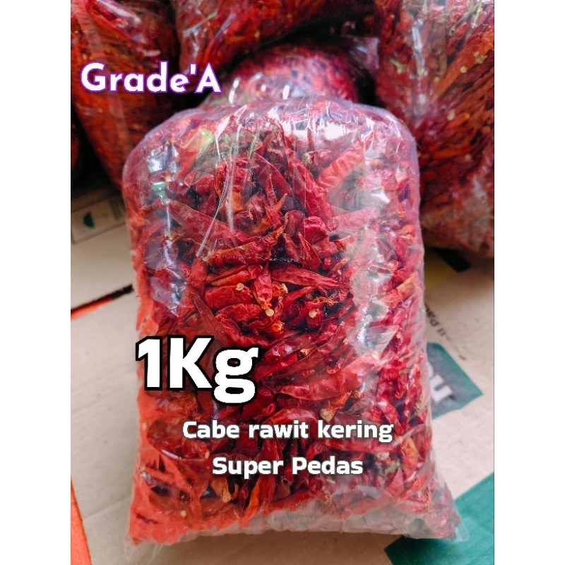 

CABE RAWIT TEJA KERING PREMIUM IMPOR SUPER PEDAS (Paket Hemat) Tanpa Tangkai