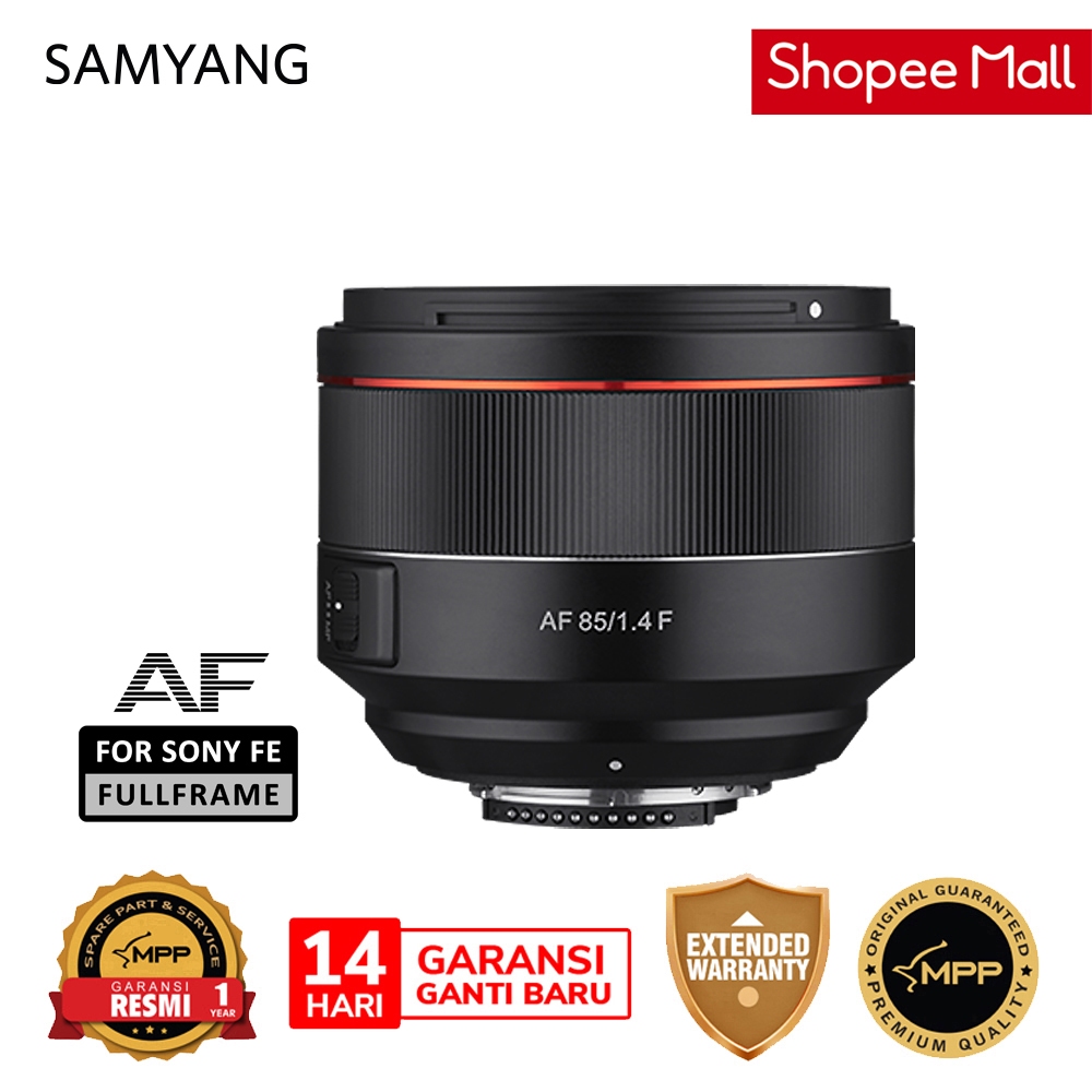 Lensa Kamera Samyang AF 85mm F1.4 Nikon F