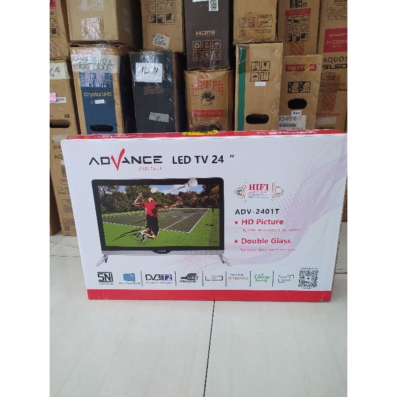 TV LED NEW ADVANCE DIGITAL TV TERBARU TANPA STB