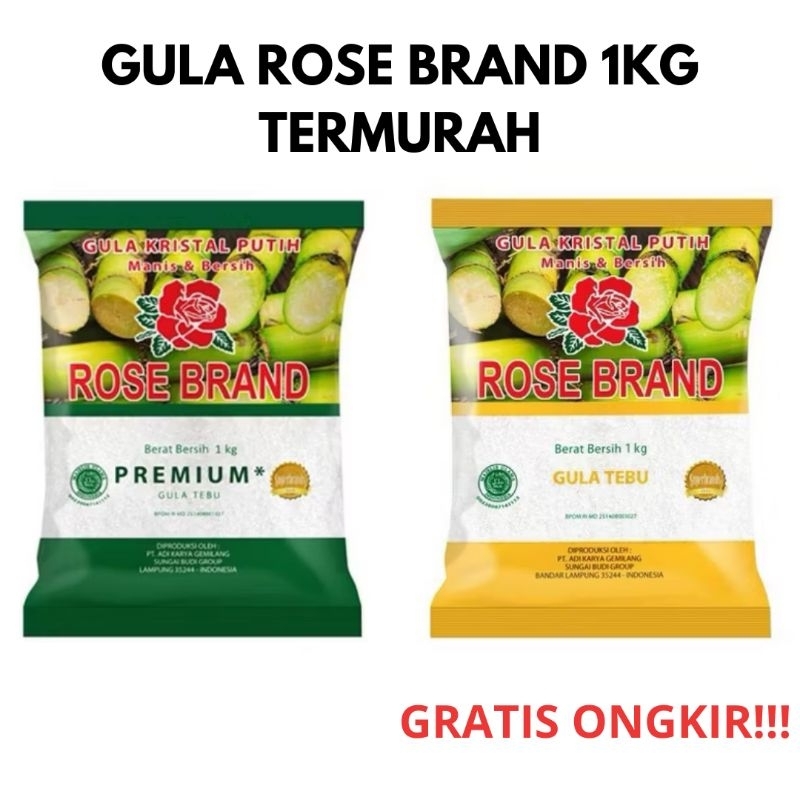 

gula rose brand 1 kg murah