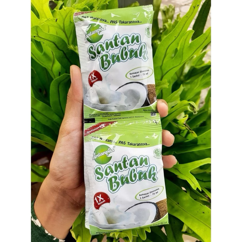 

Santan bubuk 1renteng 10pcs (santanpas)