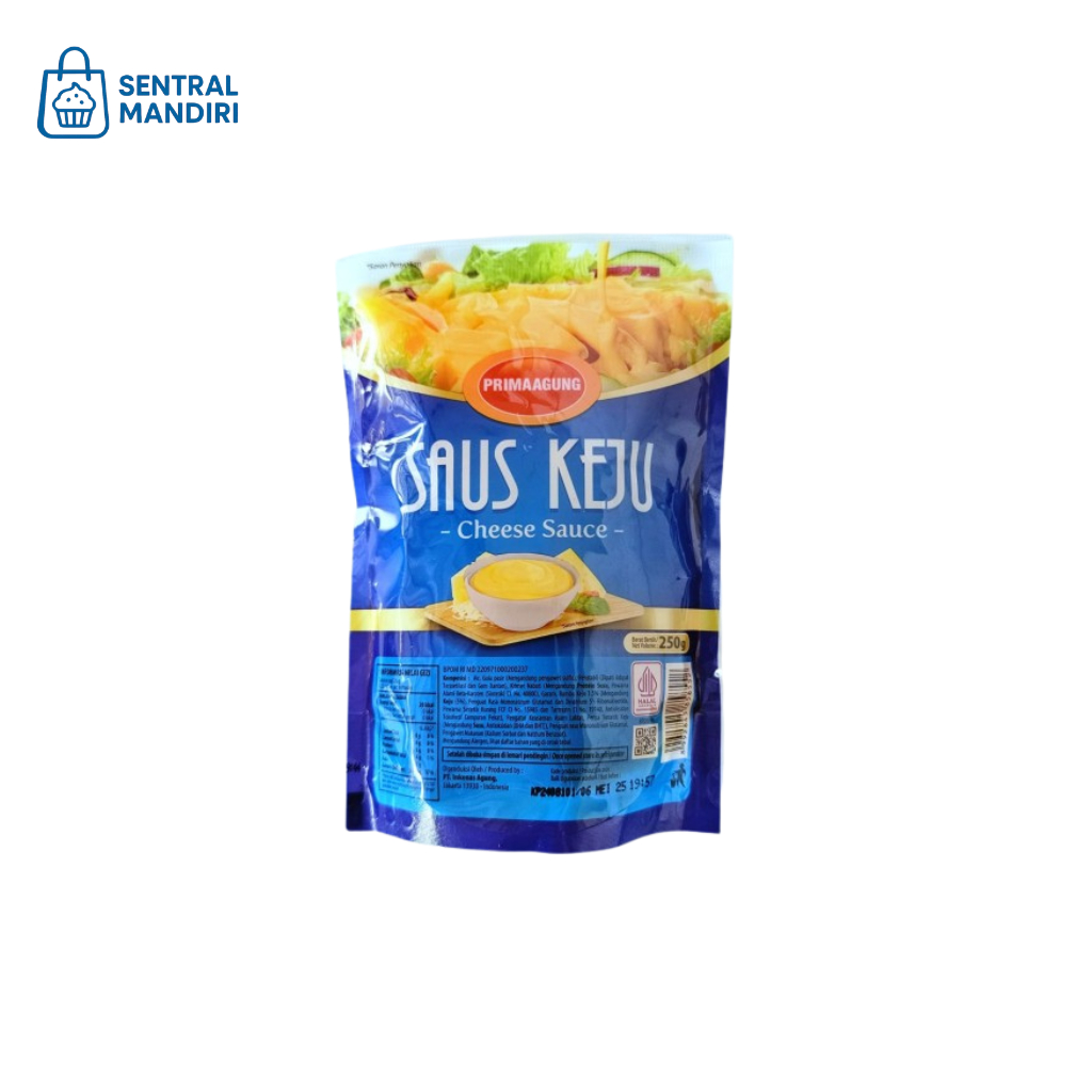

Prima Agung Saus Keju 250Gr, Rasa Creamy & Gurih