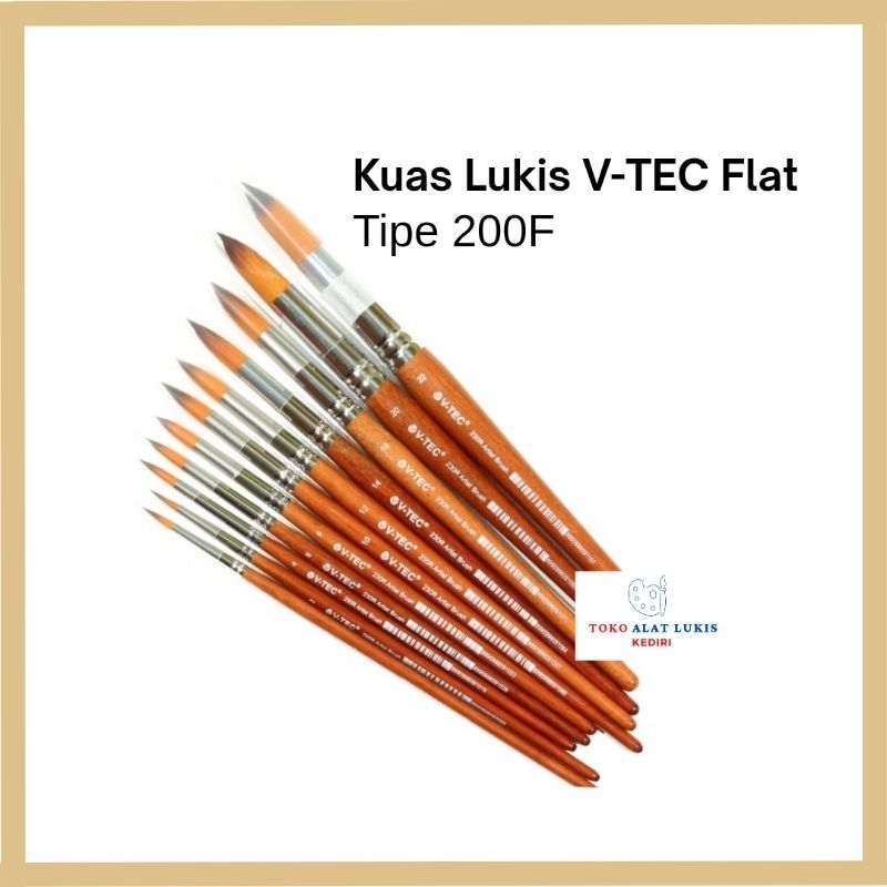 

Kuas Lukis V-TEC 230R Round / Kuas Lukis Round