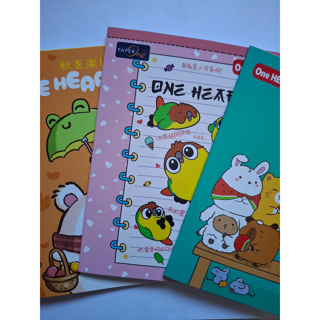 

(1 PCS / 1 BUKU) Buku Tulis Isi 38 lembar ONE HEART