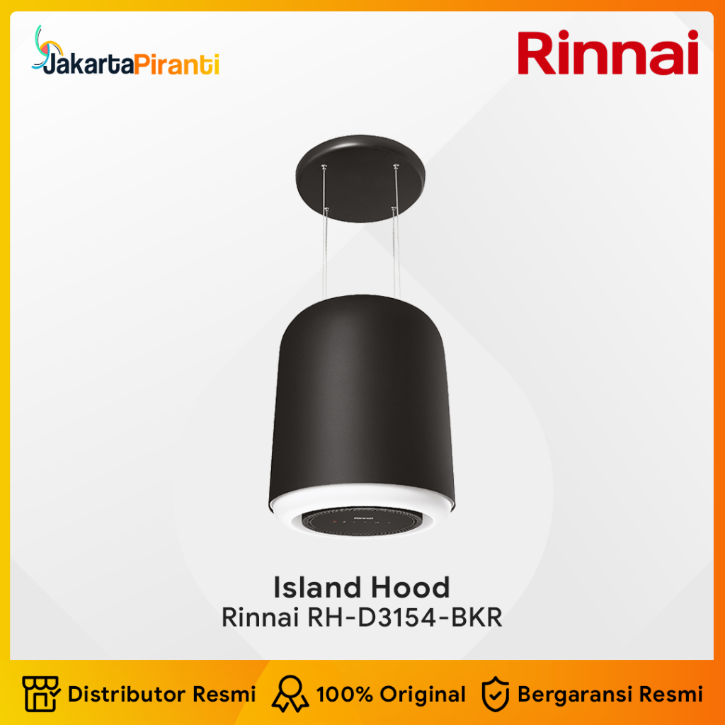 rinnai RH D3154 BKR cooker hood island Penghisap Asap Dapur Cooker Island Hood Rinnai RH-D3154-BKR R