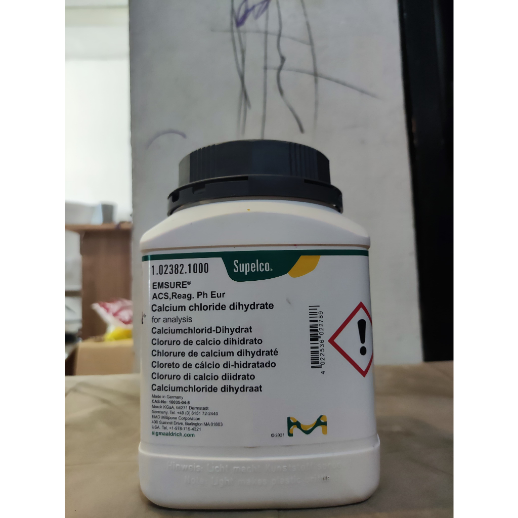 Calcium Chloride Dihydrate 102382 1KG