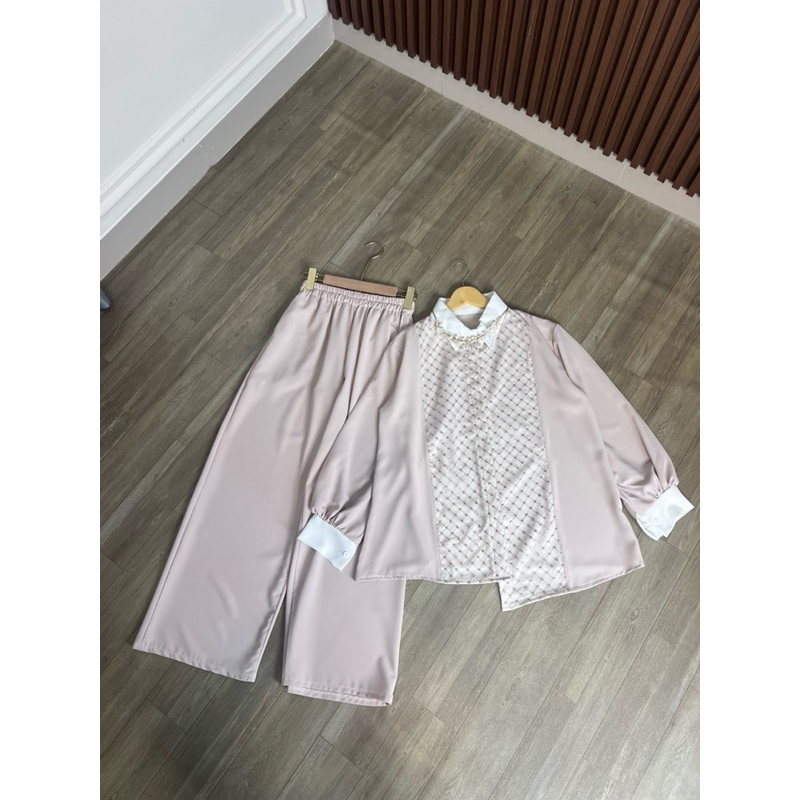 okinawa one set celana setelan wanita