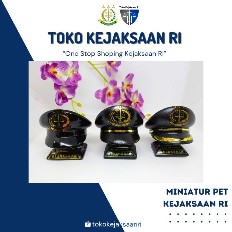 TOKO KEJAKSAAN RI - MINIATUR PET MINI PET DASHBOARD KEJAKSAAN RI