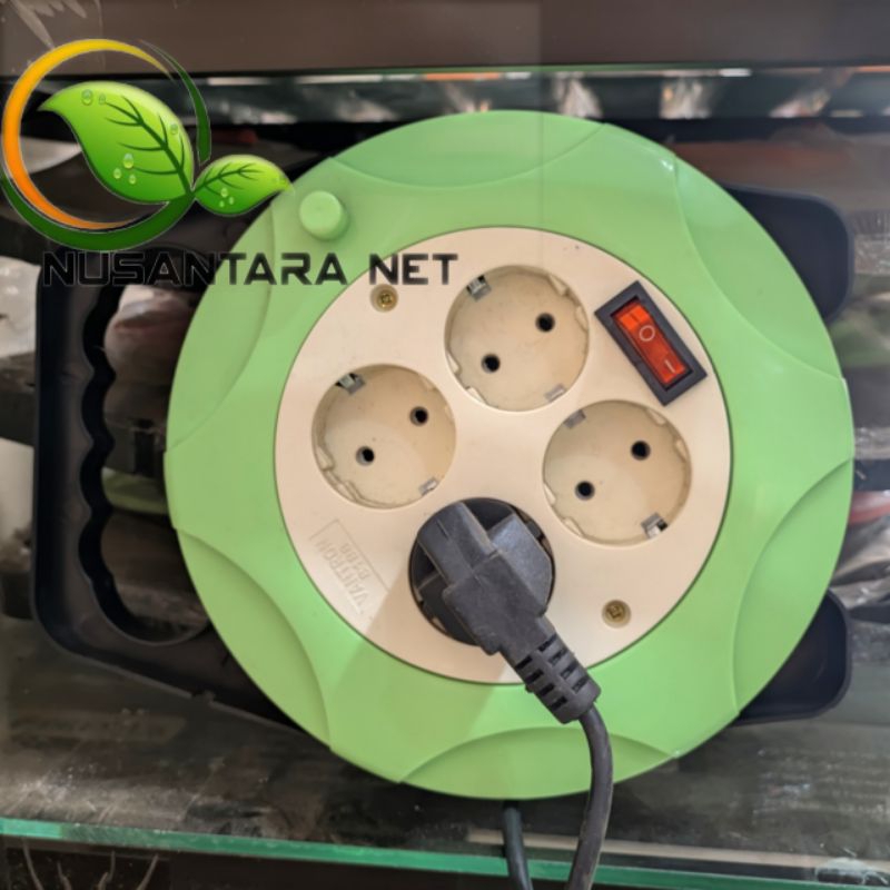 Kabel Roll Vantron Switch Kabel Box 10 Meter Saklar / Kabel Rol / Gulungan Kabel