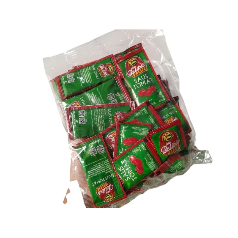 

SAOS CABE SAUS TOMAT DUA BELIBIS VALUE 7 GR ISI 25 SACHET PEDAS PREMIUM