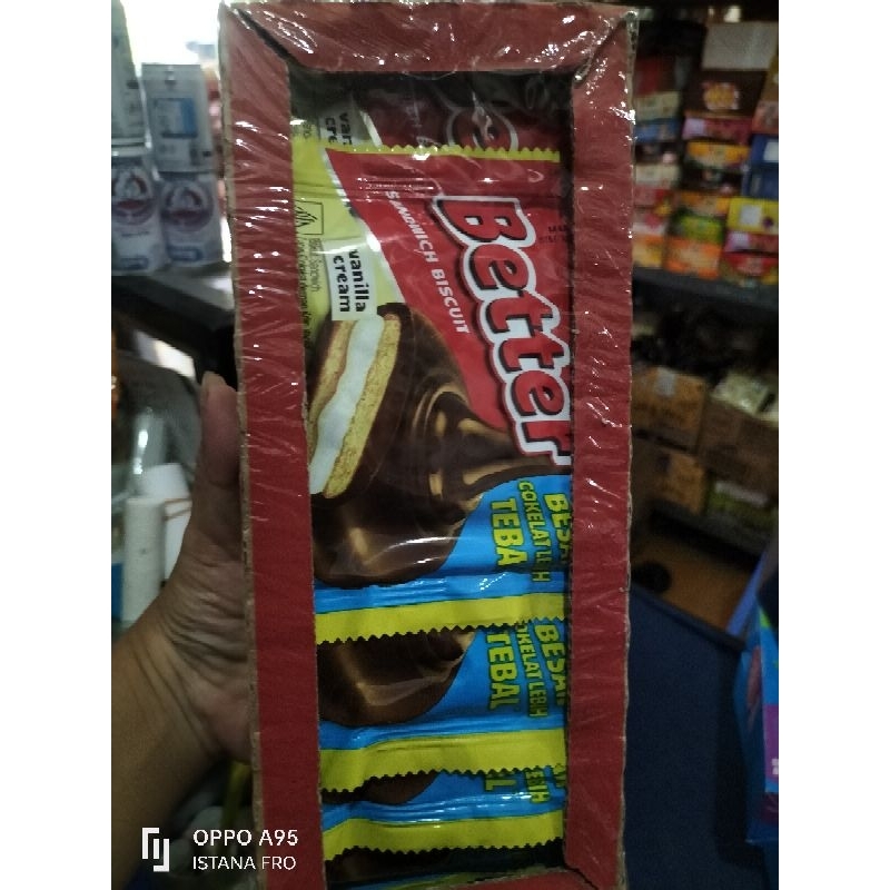 

beter bok isi 10 pcs bonus 1 pcs rasa coklat 22 gr