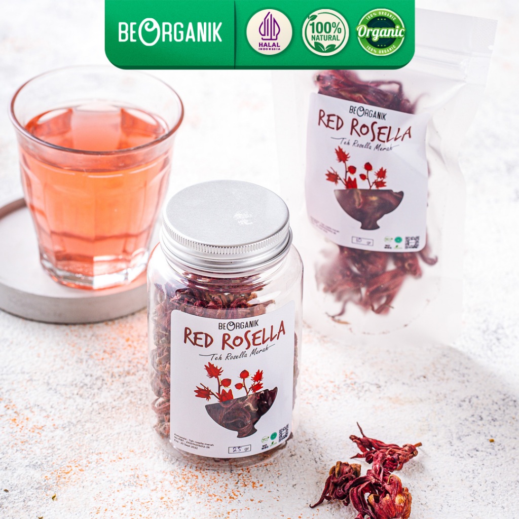 

Teh Rosella Merah Beorganik / Red Rosella Organik