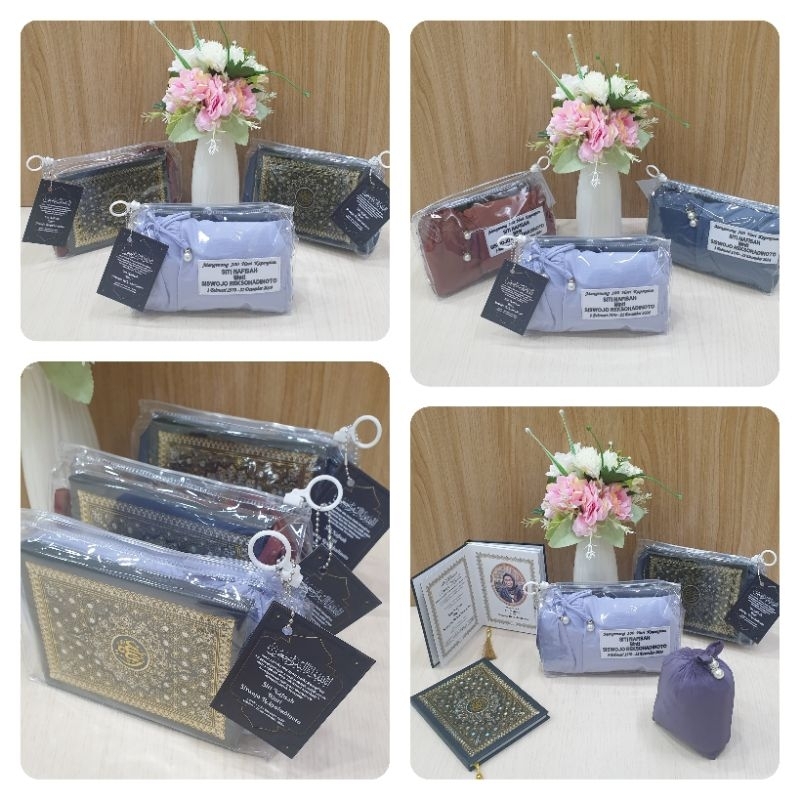 souvenir mengenang 40 hari/100 harian tahlil yasin premium/hampers pengajian tahlil/soivenir mukena 