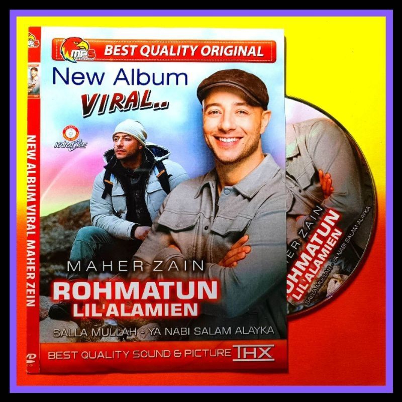 Kaset DVD Mp5 New Album Viral Maher Zain - kaset sholawat