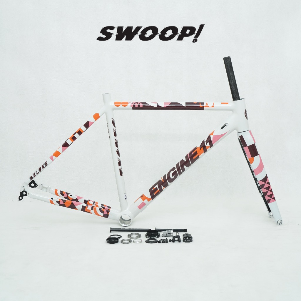 Frameset ENGINE11 CRIT-D Deluxe Road - Cream