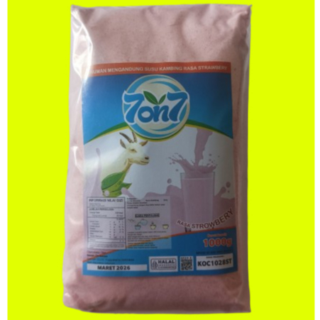 

SUSU KAMBING ETAWA ASLI BUBUK KEMASAN RASA STRAWBERRY BPOM 1kg, 500gr, 250gr