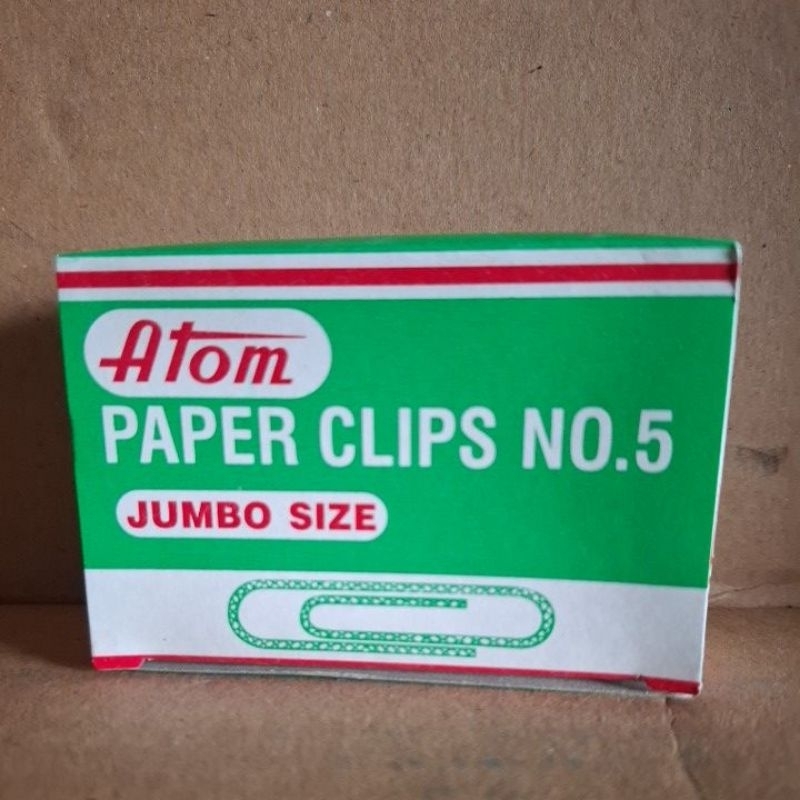 

paper clip no.5 atom jumbo size