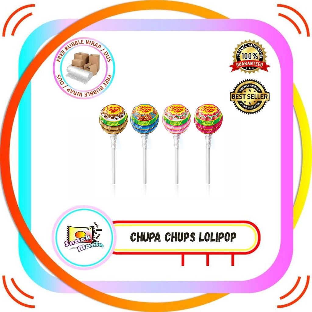 

Chupa Chups Kembang Gula Aneka Rasa ~ 9 gr ECER