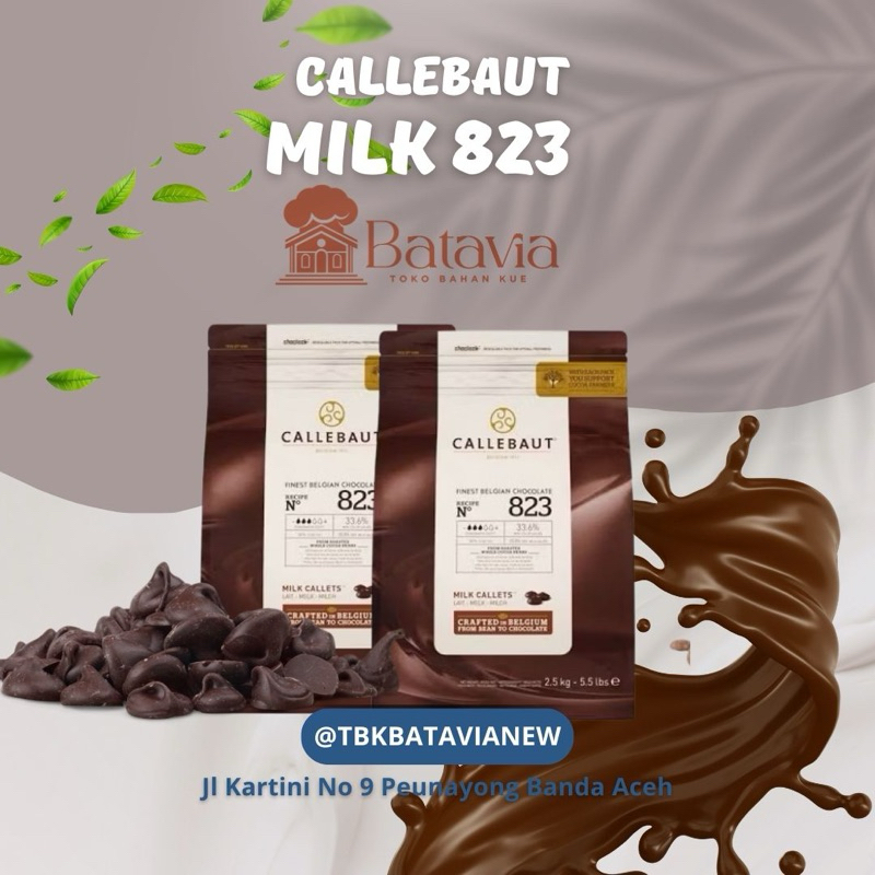 

Callebaut Milk 823 | Repack 100gr