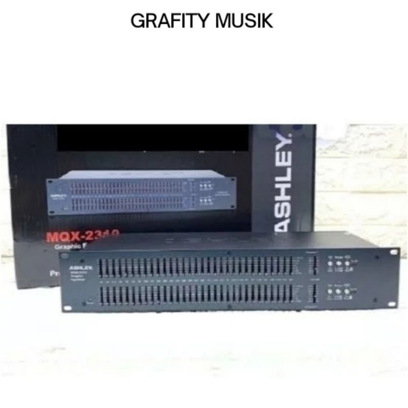 Equalizer Ashley Original Ashley MQX 2310 Professional Equalizer Ashley MQX2310