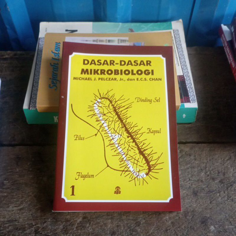 Dasar-dasar Mikrobiologi jilid 1 oleh Michael J Pelczar  UIpress