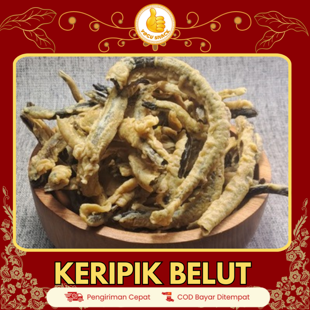 

Keripik Belut Renyah Gurih 250gr | Camilan Tradisional Khas & Lezat - Yogu Snack
