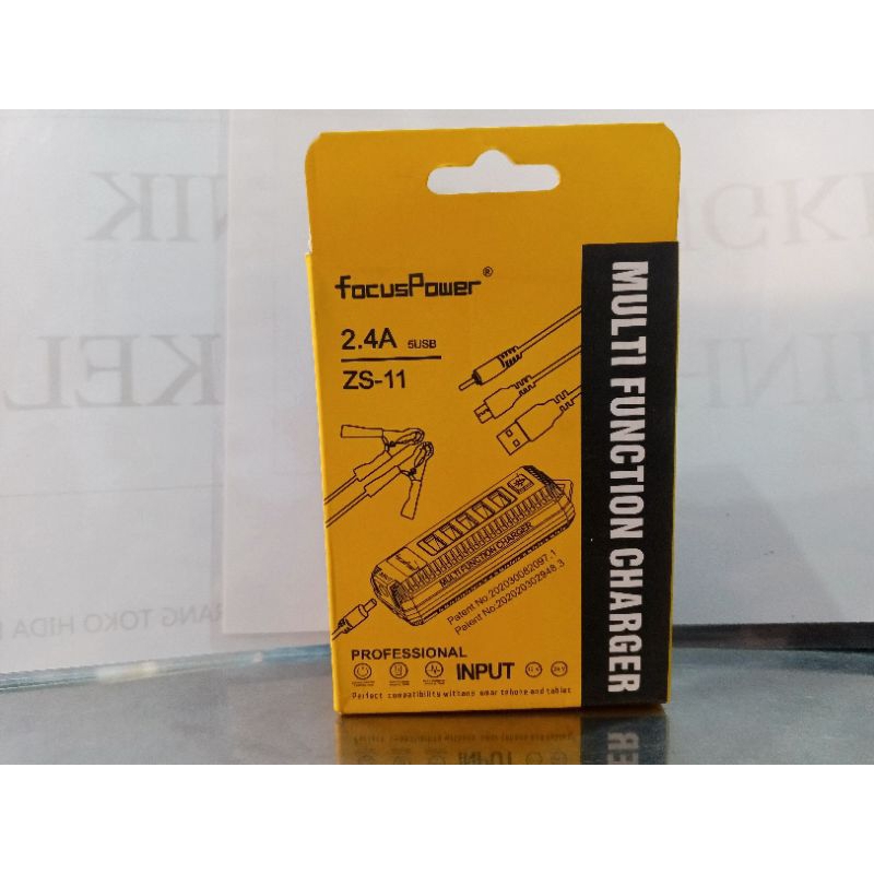 Charger Hp dari Arus Aki / Casan Hp dari Aki 12V/24V - FocusPower