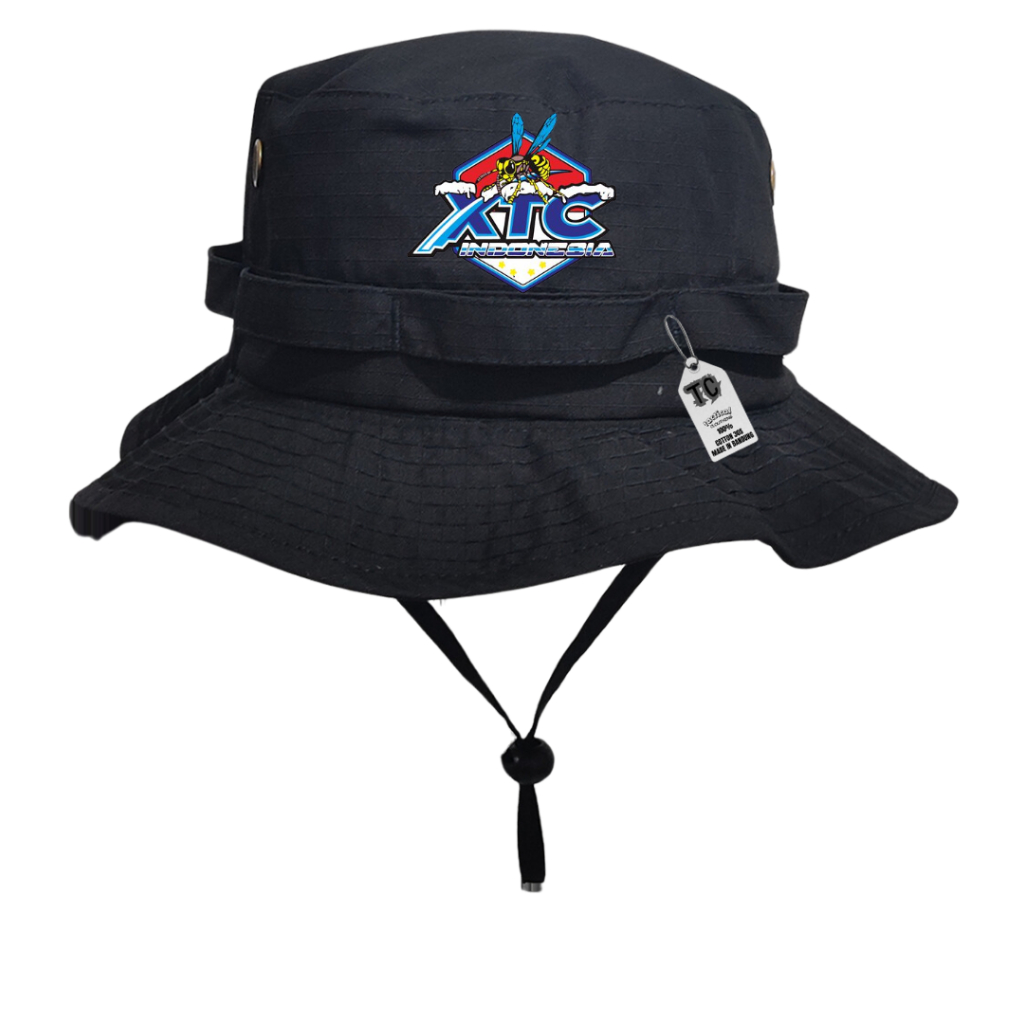 TOPi RIMBA BERKUALITAS,TOPI XTC /RIQUES LOGO SENDIRI