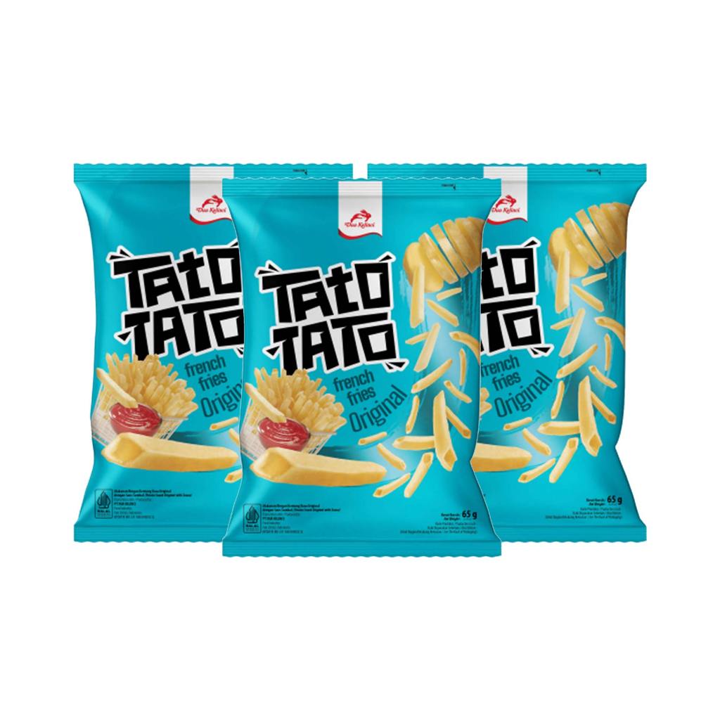 

3Pcs Tato Tato French Fries Original 65 Gram