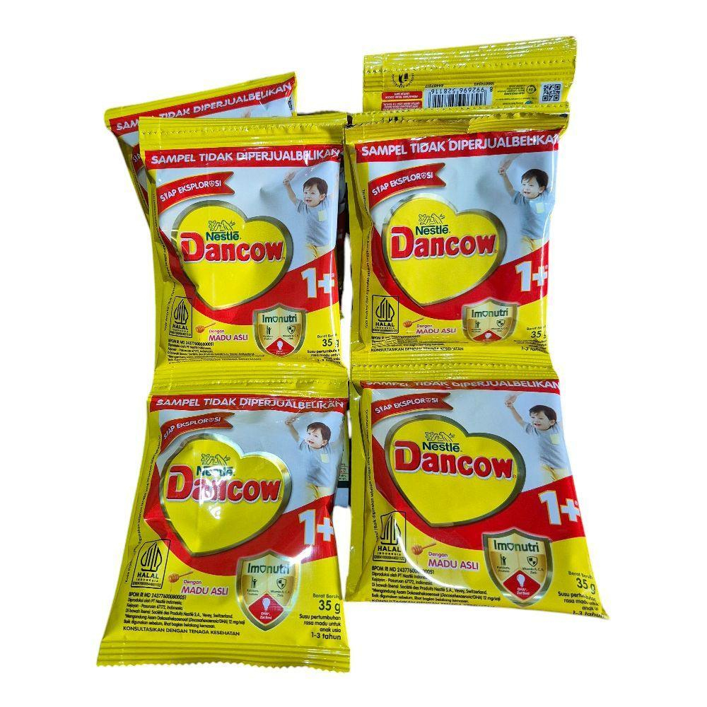 

Susu Dancow Nestle 1 Renceng isi 10 Madu Asli 35gr Formula Pertumbuhan 1+ Bubuk