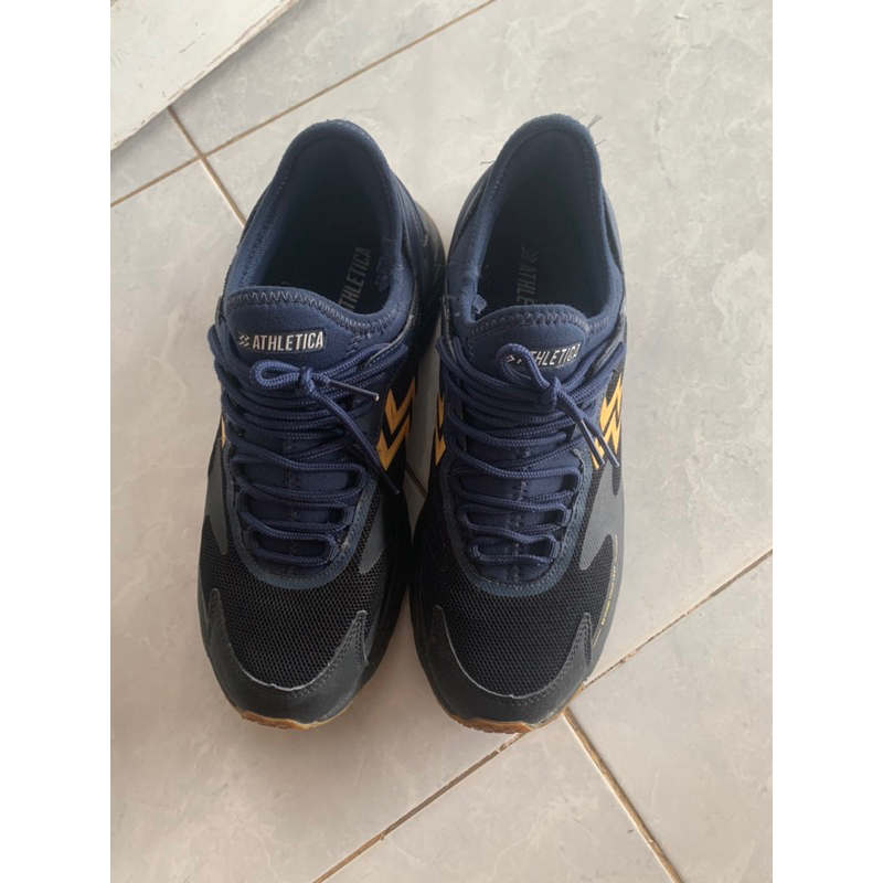 Preloved Athletica RX-King Navy Running Shoes Sepatu Lari Pria