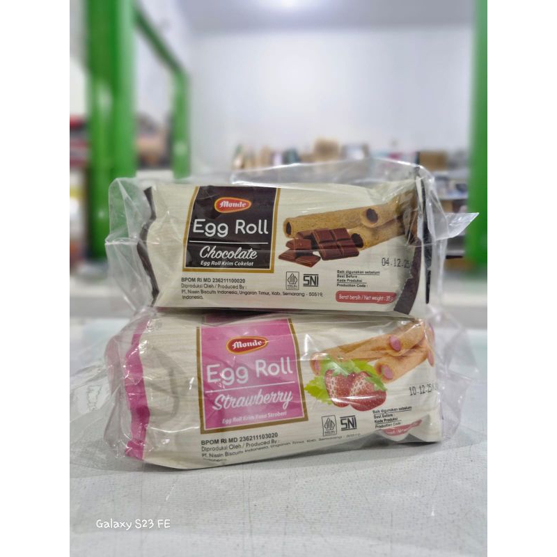 

Monde Egg Roll Krim Isi 10