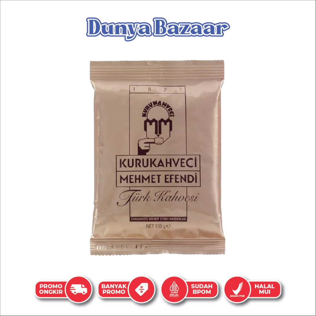 

Kopi Turki KuruKahveci Mehmet Efendi 100g – Rasa Turki Asli